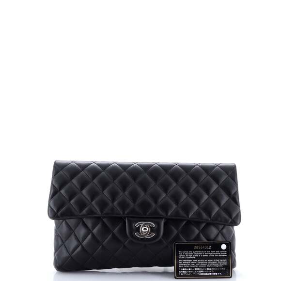 Classic Flap Clutch Quilted Lambskin #206139C35B - Picture 2 of 7